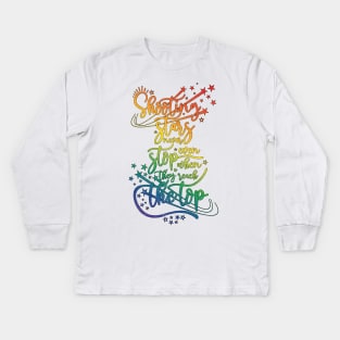 Shooting Star PRIDE Kids Long Sleeve T-Shirt